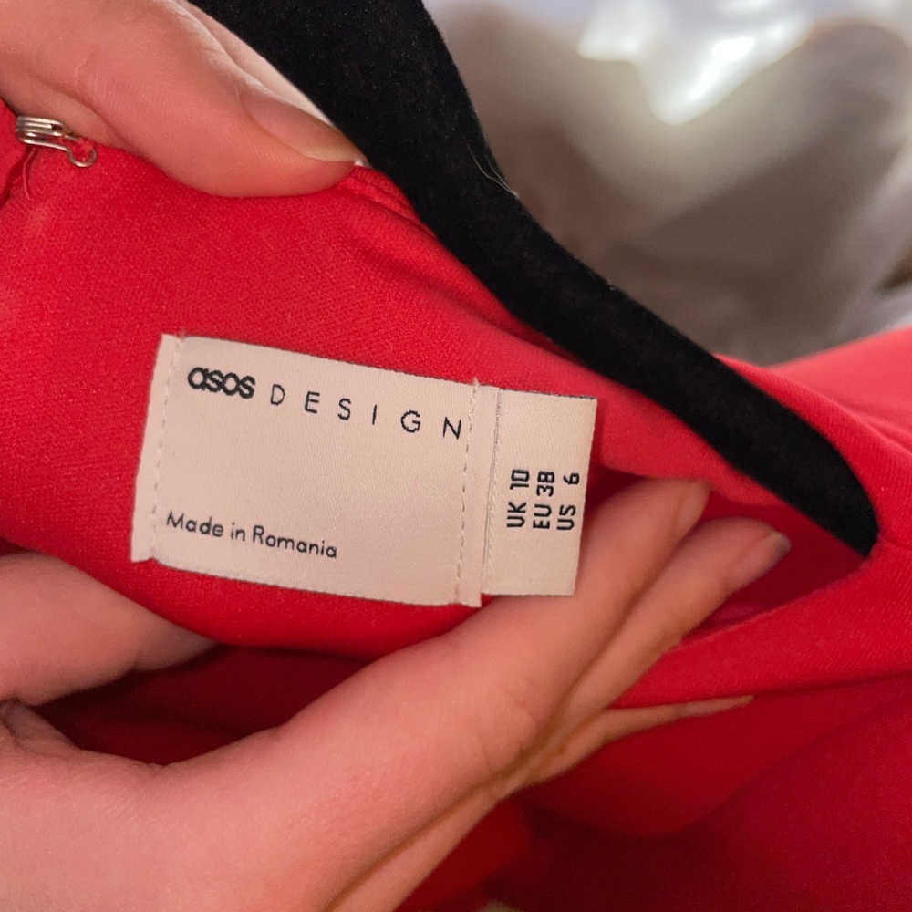 ASOS cocktail dress, size 6. Worn once for a couple of hours.
